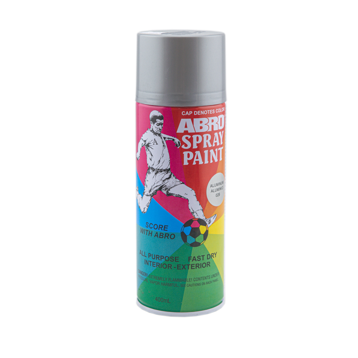 Abro Spray Paint Aluminium 400ml #36 - Maison Handal