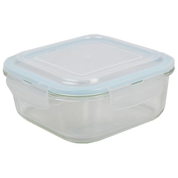 Glass Storage Container With Lid Square 40 Oz - Maison Handal