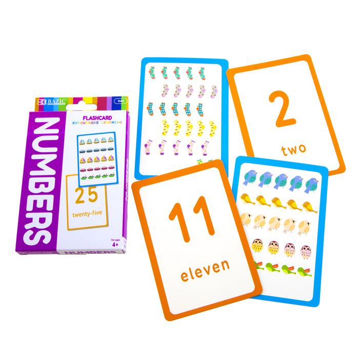 Numbers Flash Cards 36 Pack - Maison Handal