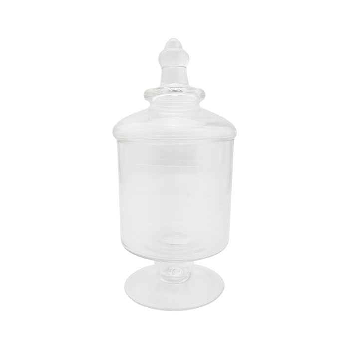 Glass Candy Jar With Lid - Maison Handal